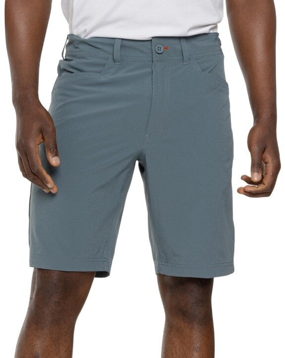 $90 Eddie Bauer Mr Guide Throwline 10" Shorts Lightweight-Graphite-Size: 32W-New