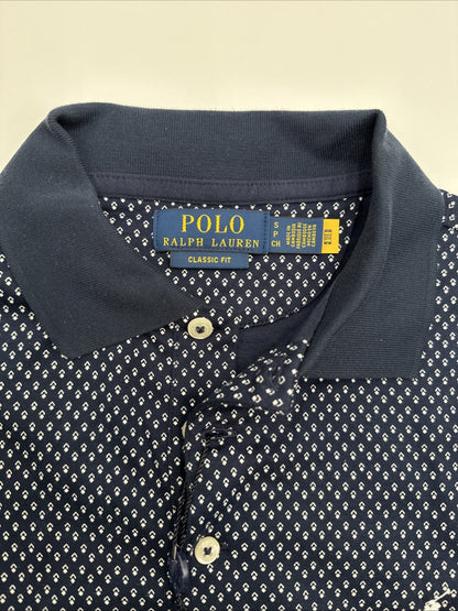 $125 Polo Ralph Lauren Men’s Classic Fit Polo Shirt - Navy Dots - Small - New