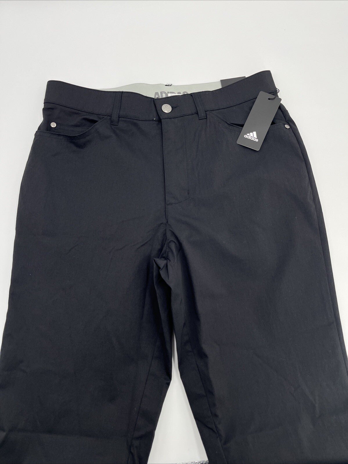 $80 ADIDAS Men's Ultimate 365  5-Pocket Tapered Golf Pants-Black -32W 32L-New