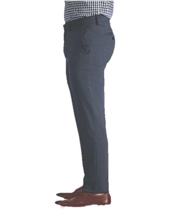 Haggar Men’s Perfect Fit Comfort Straight Slim Fit Dress Pants- Ink - 32Wx34L