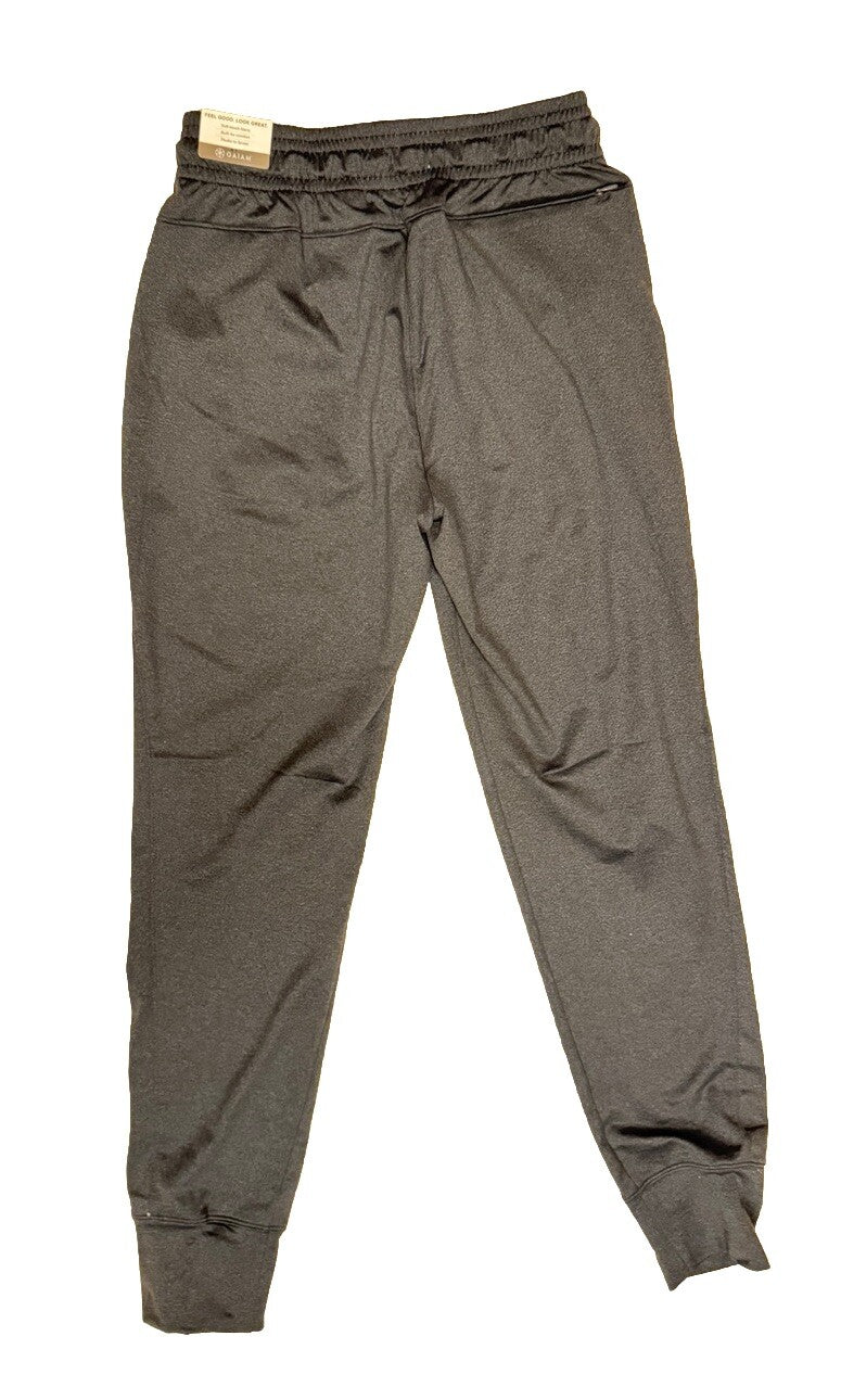 $70 Gaiam Men’s Restorative Slim Fit Jogger Pants - Cool Grey Heather- Small