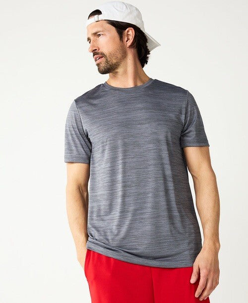 Tek Gear® Dry Tek Tee- Men’s Small- Slate Hawk ( Gray )- NWT