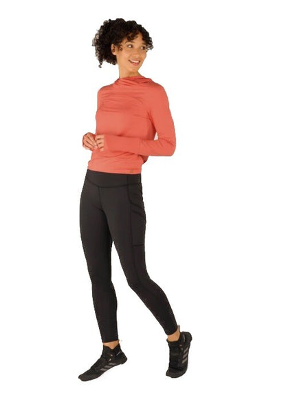 $75 Sherpa Adventure Women’s Nisha Tight Leggings-SW23015-Black - Large- New Tag