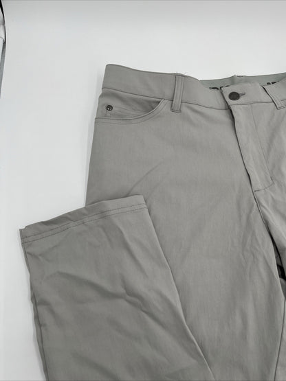 $80 Adidas Ultimate 365 Men's Tapered Golf Pants ADVR0856- Grey-34W 32L-New Tags