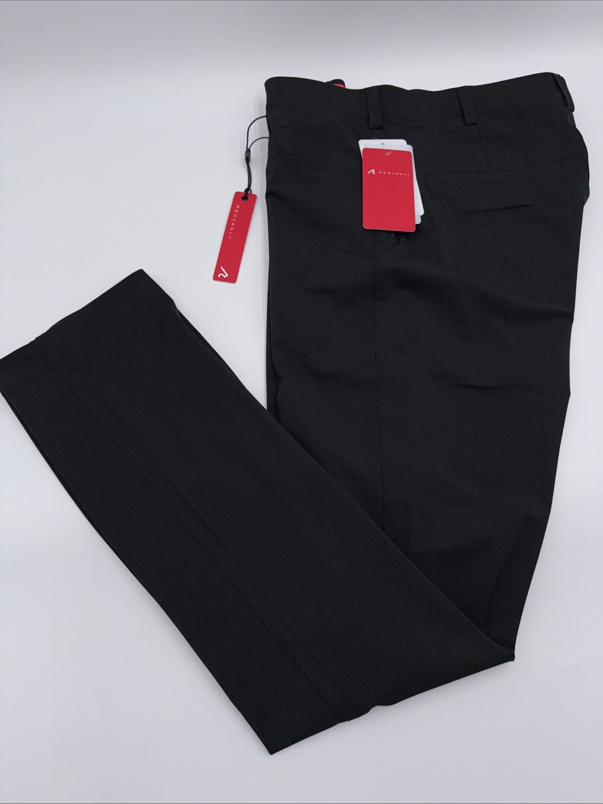 $140 Redvanly Men’s Kent Golf Pants - Tuxedo Black- XLarge - New With Tags