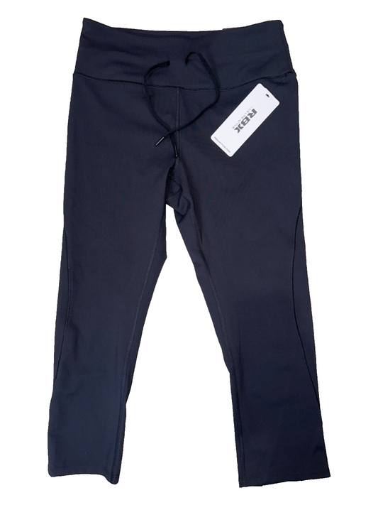 $68 RBX Women's Capri Leggings - CR60230 - Black - Large - New With Tags