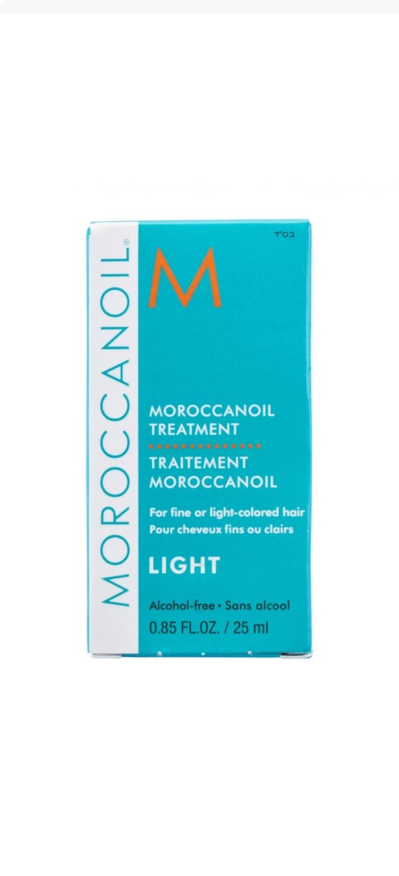 Moroccanoil Treatment-Light Original- Travel Size 0.85oz / 25ml **NEW**AUTHENTIC
