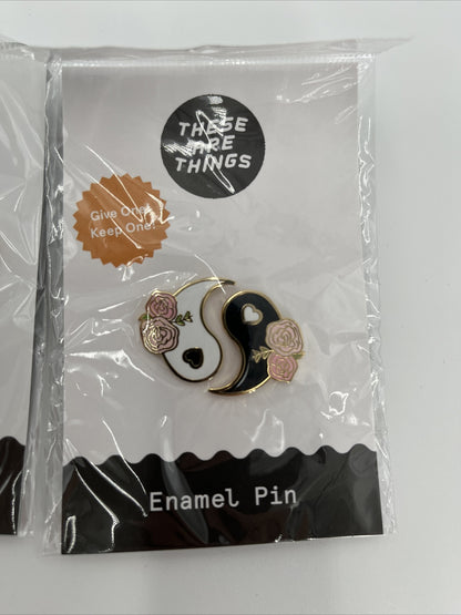 These Are Things Combo Lot Of 3 Enamel Pin Sets, New! Best Price