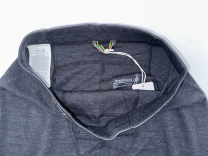 $115 Smartwool Men's Classic Thermal Base Layer - Charcoal Heather - Small-New