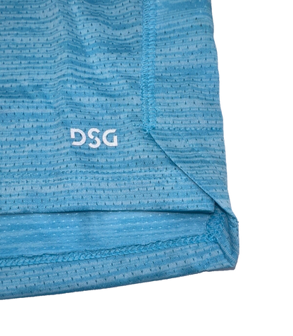 DSG Men’s SS Run Tee Shirt - Arctic Blast Blue - Small - New With Tags