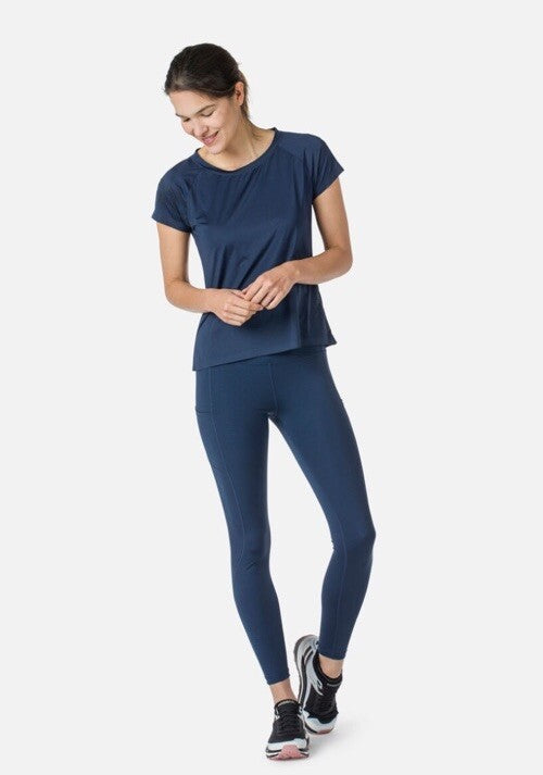 $95 Rossignol Women’s Stretch Full Length Running Tights- Navy- XLarge -New Tags