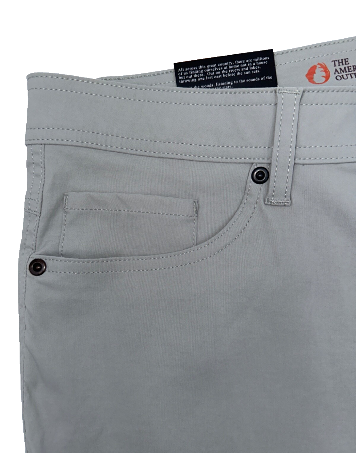 $60 The American Outdoorsman Men's Pant - Limestone - Size 34W x 30L - New