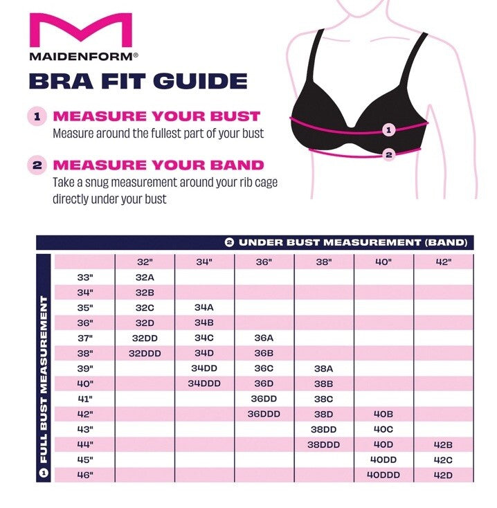 Maidenform Women’s Barely There Underwire T-Shirt Bra DM2321 - Blush- 36C
