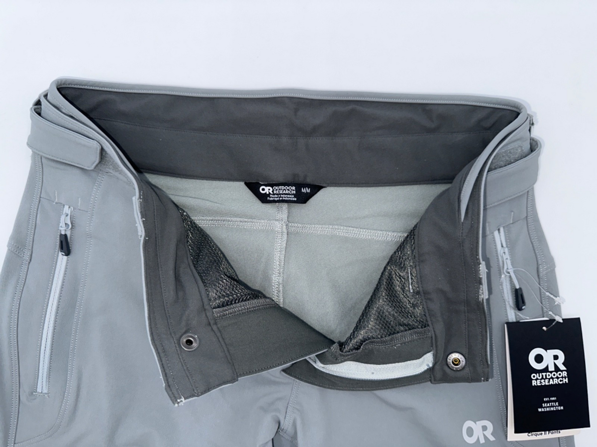 $159 Outdoor Research Cirque II Women's Softshell Pant-Light Pewter-Medium-New