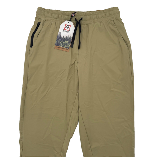 $88 Avalanche Outdoor Supply Co. Men’s- Knit Stretch Pant-Khaki-Small-New Tag