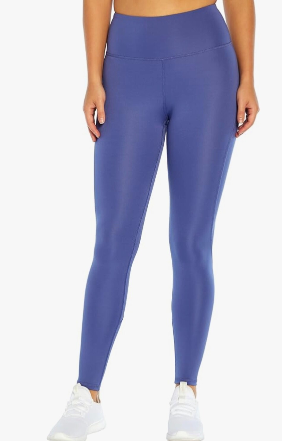 $60 Marika Women's-Jade High Rise Leggings-Navy Blue(Purple)-Large-New with Tag