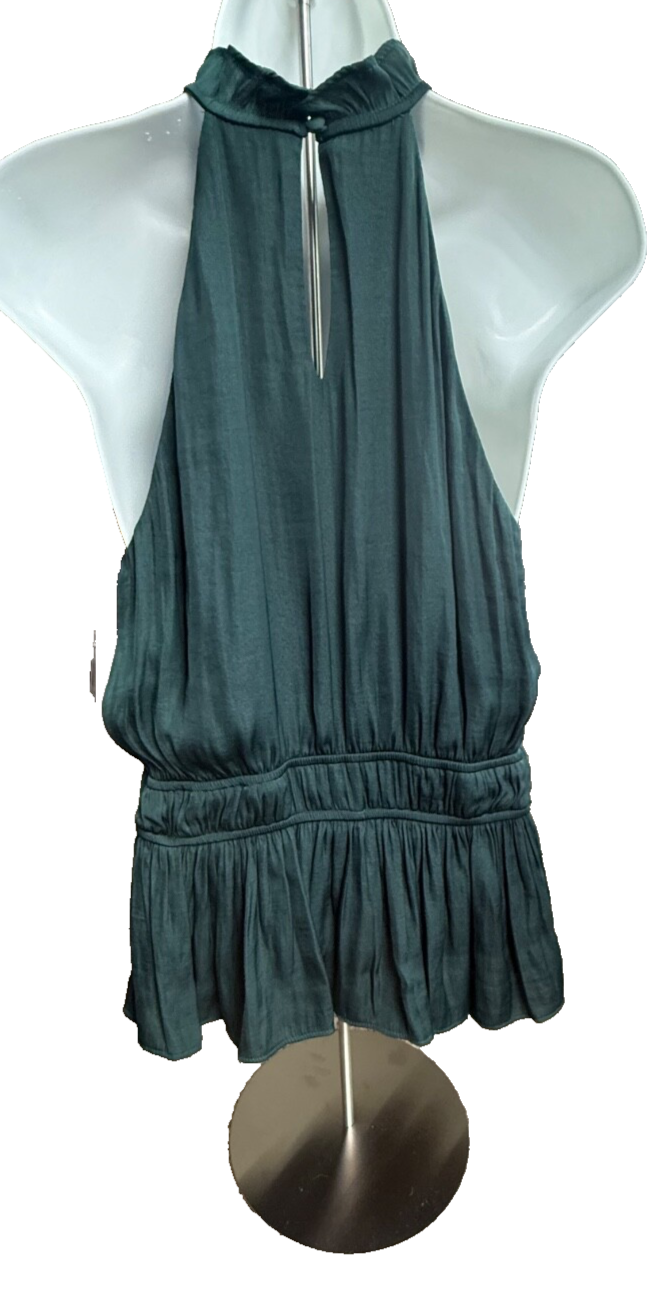 $40 Nine West Women’s- Halter Tank Top-Lavish Green- Medium-New Tag