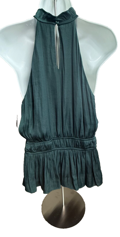 $40 Nine West Women’s- Halter Tank Top-Lavish Green- Medium-New Tag