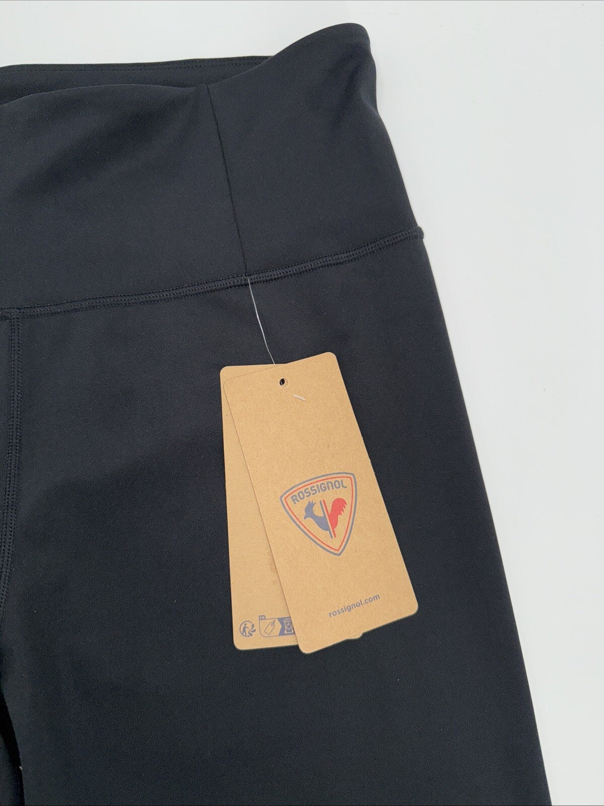 $95 Rossignol Women’s Stretch 3/4 Length Running Tights- Black- XLarge- New Tags