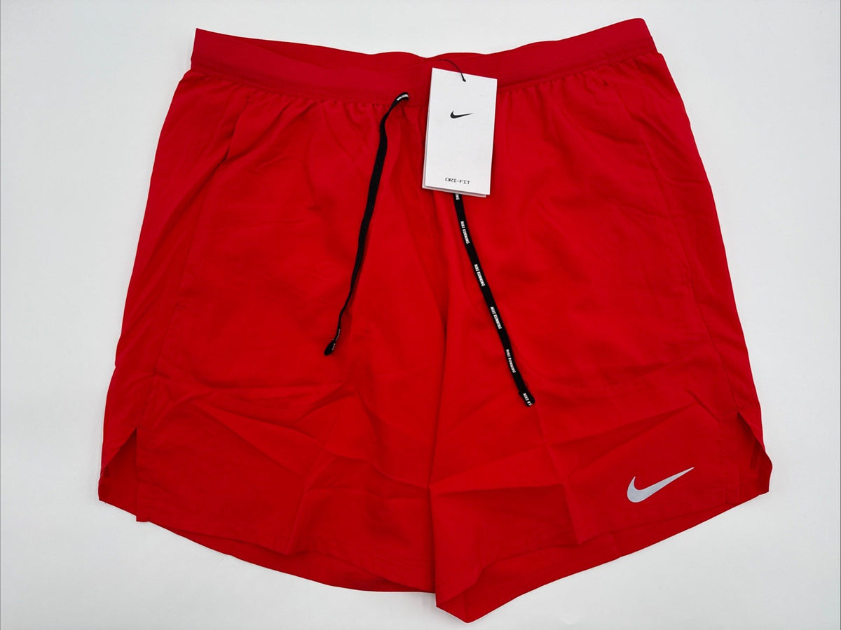 $58 Nike Men’s Flex Stride 7" Lined Running Shorts CJ5459-657- Red - Medium -New