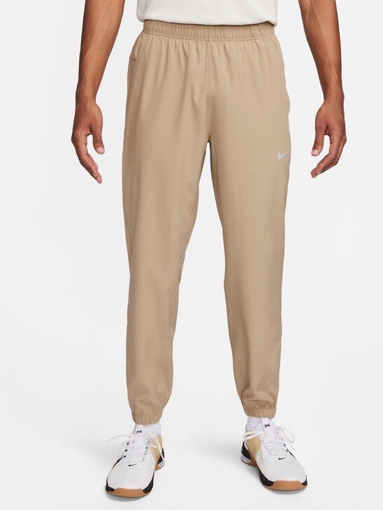 $60 Nike Form Tapered Versatile Pants Lightweight Jogger FB7497-Beige-Large