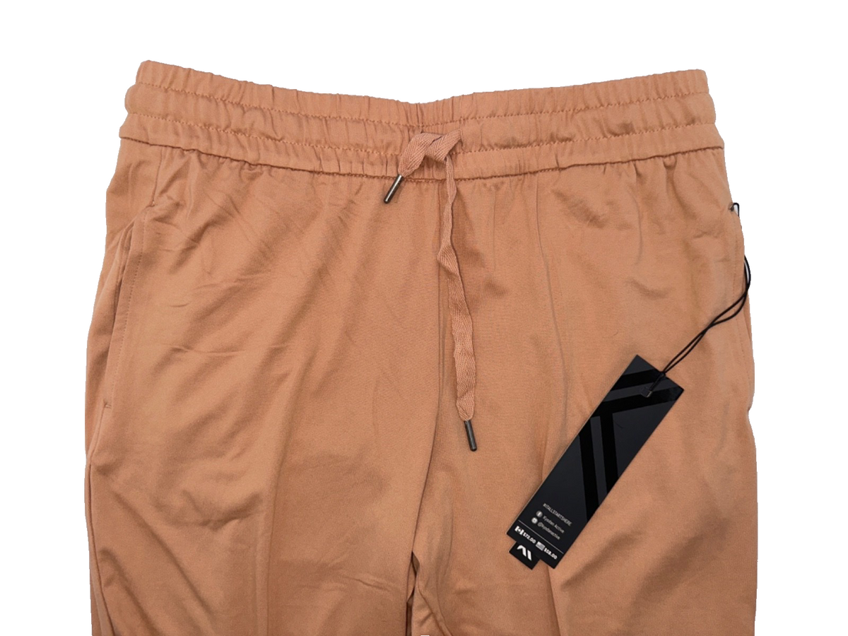 $58 Kyodan Women's Mid Waisted Joggers - Clay  - Medium - New With Tags