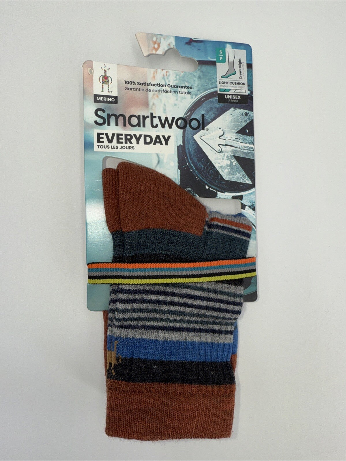Smartwool Everyday Light Cushion Crew- Unisex Small- New
