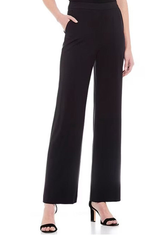 Antonio Melani Emma Wool Strait Leg Pants - Black- Size: 2- New With Tags $149