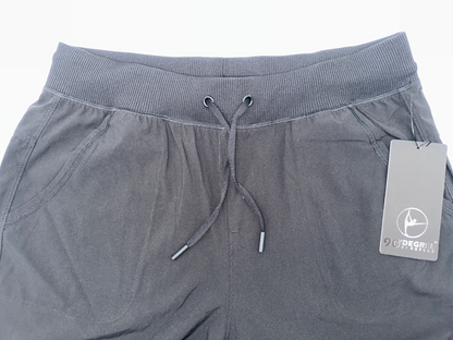 $78   90 Degree Women's Joggers - PW79780 - Black - Small - New With Tags