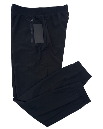 $78   90 Degree Women's Woven Joggers - PW71293 - Black - Medium - New With Tag