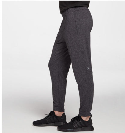 VRST Men’s R&R Jersey Tapered Pant - Pure Black Asphalt (Grey) -Small - New  $65