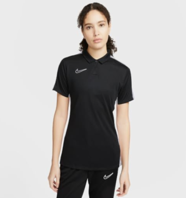 $52 Nike Women’s Dri-Fit Football/Soccer Polo Shirt - Black/White - Small - New