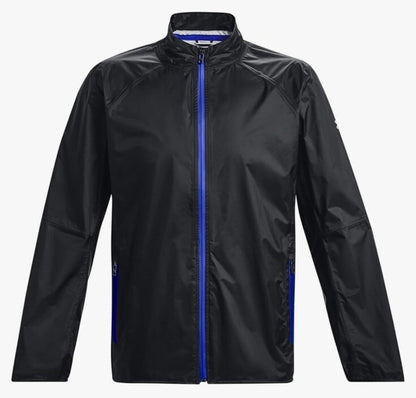 $180 Under Armour Men’s Impasse Repel Golf Rain Jacket - Black- Small - New Tag