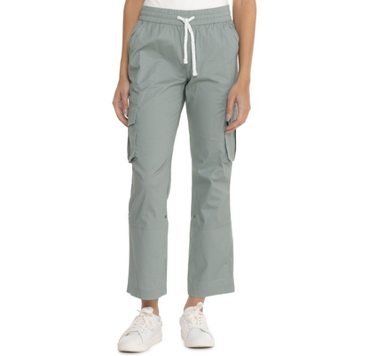 $55 Cambridge Dry Goods Women's Ripstop Cargo Pant - Green -  Medium - New