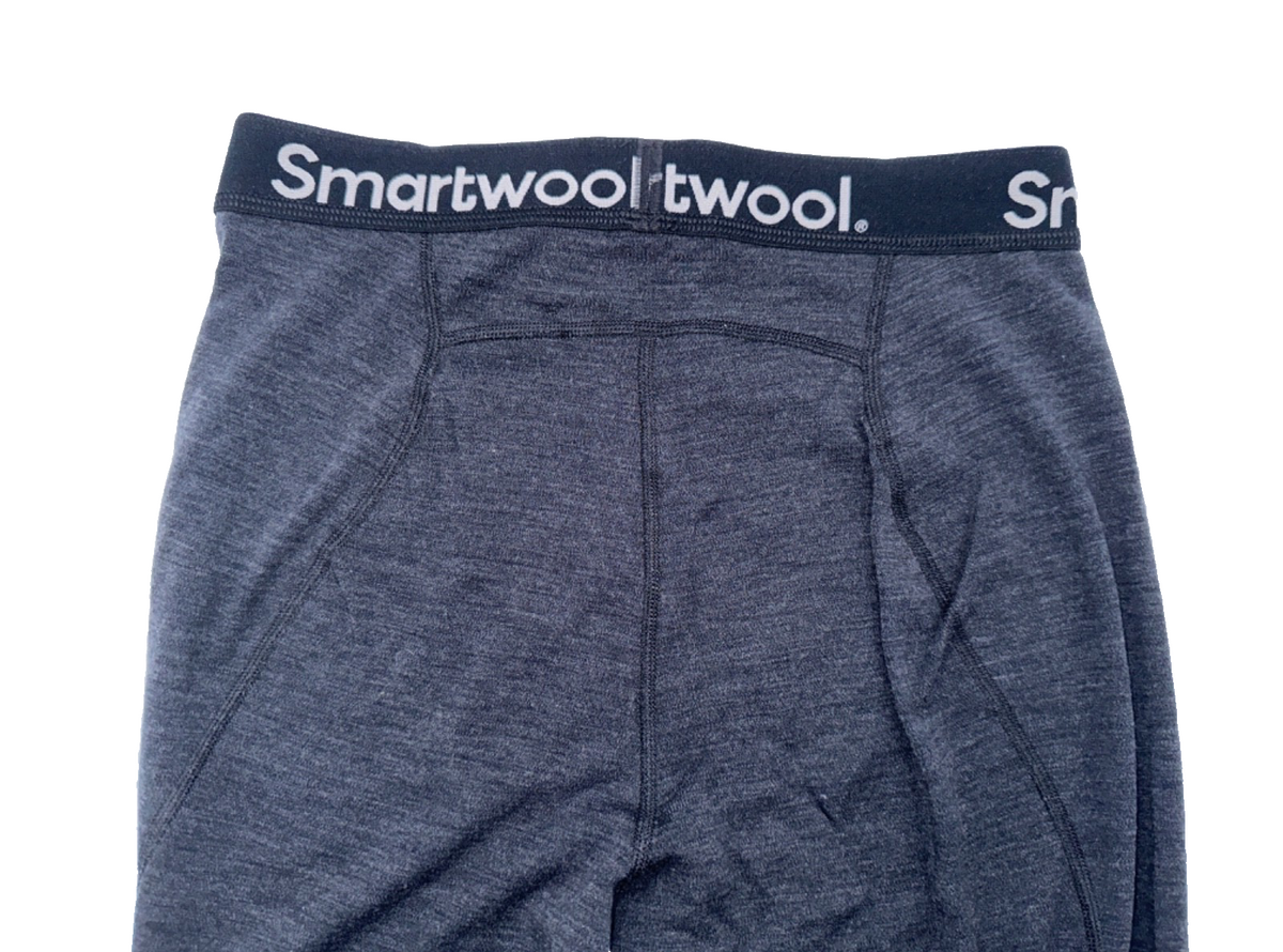 $115 Smartwool Men's Classic Thermal Base Layer - Charcoal Heather - Small-New