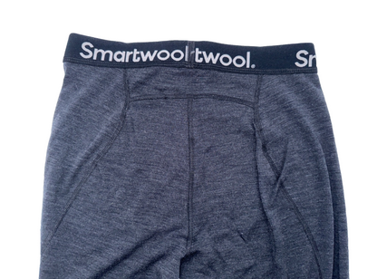 $115 Smartwool Men's Classic Thermal Base Layer - Charcoal Heather - Small-New