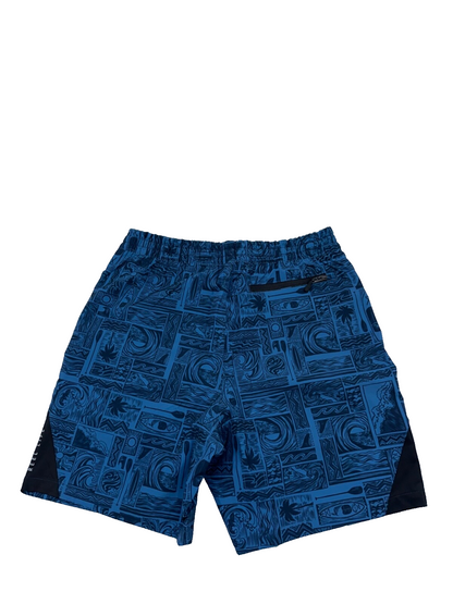 $40 Reel Life Men’s Lined Swim Trunk  6.5” - Dark Blue - Small - New with tag