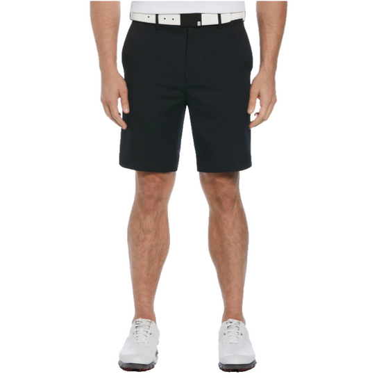 $40 Grand Slam Men’s- Flat Front Expandable Waistband Golf Short- Black- 32W-New