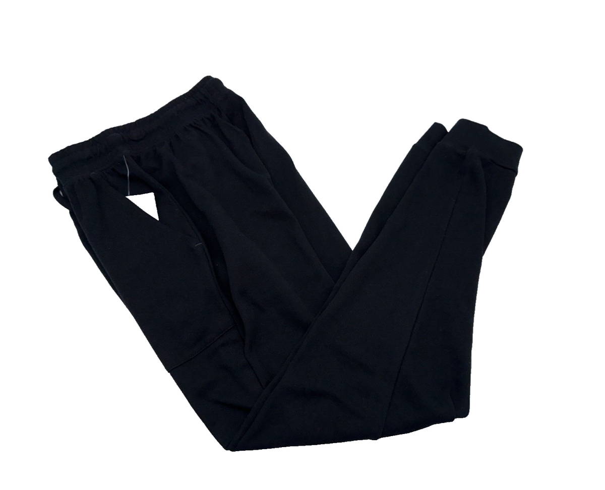 $36 Cuddl Duds Men's Jogger Pants- CD8821012 - Black - Small - New With Tags