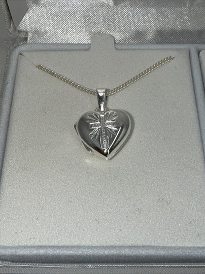 Cross Gifts Christian Cross My First Communion Locket With Necklace Gift Box