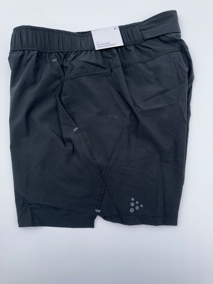 $65 Craft Men’s Adv Essence 2-in-1 Stretch Shorts- Black- Large - New with tag
