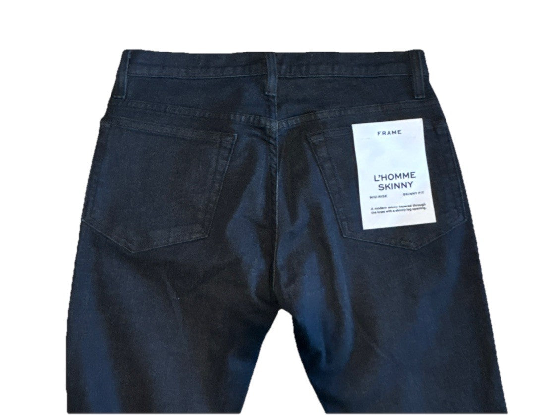 Frame Men’s L'Homme Mid Rise Modern Skinny Fit Jeans-Edison- 29W 33L - New Tags
