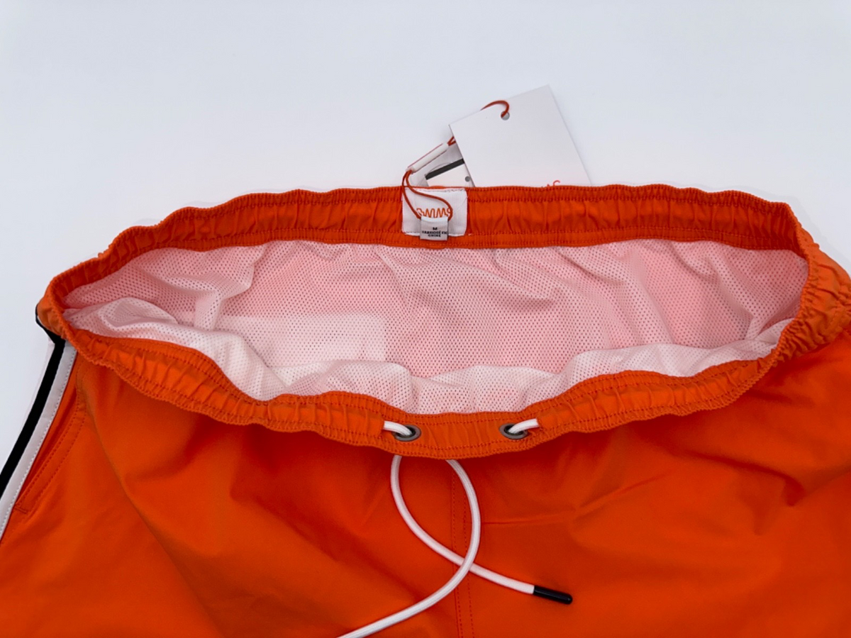 $128 SWIMS Men’s Saline Swim Shorts - Swim Orange - Medium - New with tag