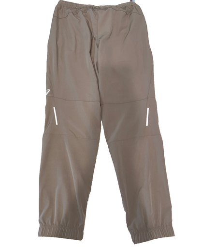 $60 Asics Men's Woven Stretch Pants - Khaki/ KH093 - Medium - New With Tags