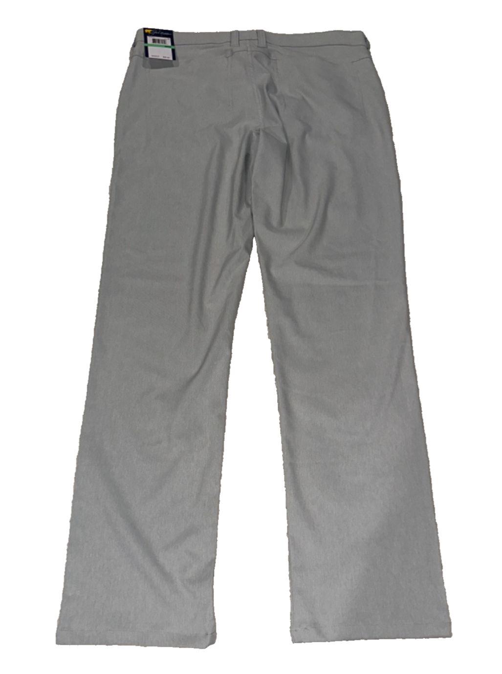 $80 Jack Nicklaus Men's Golf High Rise Pants - Light Grey - Size: 34W x 32L