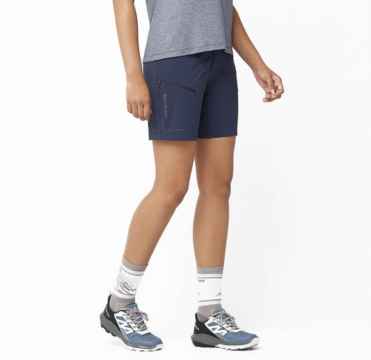 $80 Salomon Women’s-Wayfarer Short-Navy-Size 4-New Tag