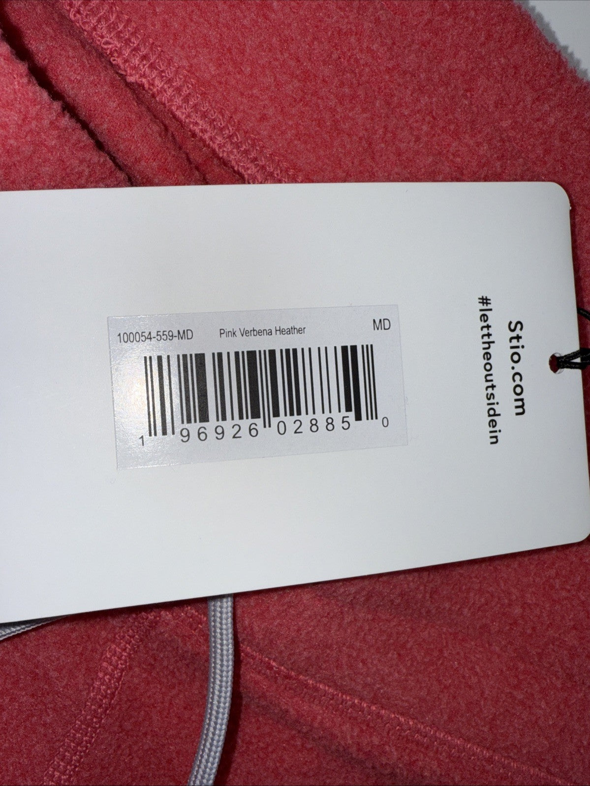 $110 Stio Women's Turpin Soft Fleece Jogger - Pink Verbena - Medium - New Tag