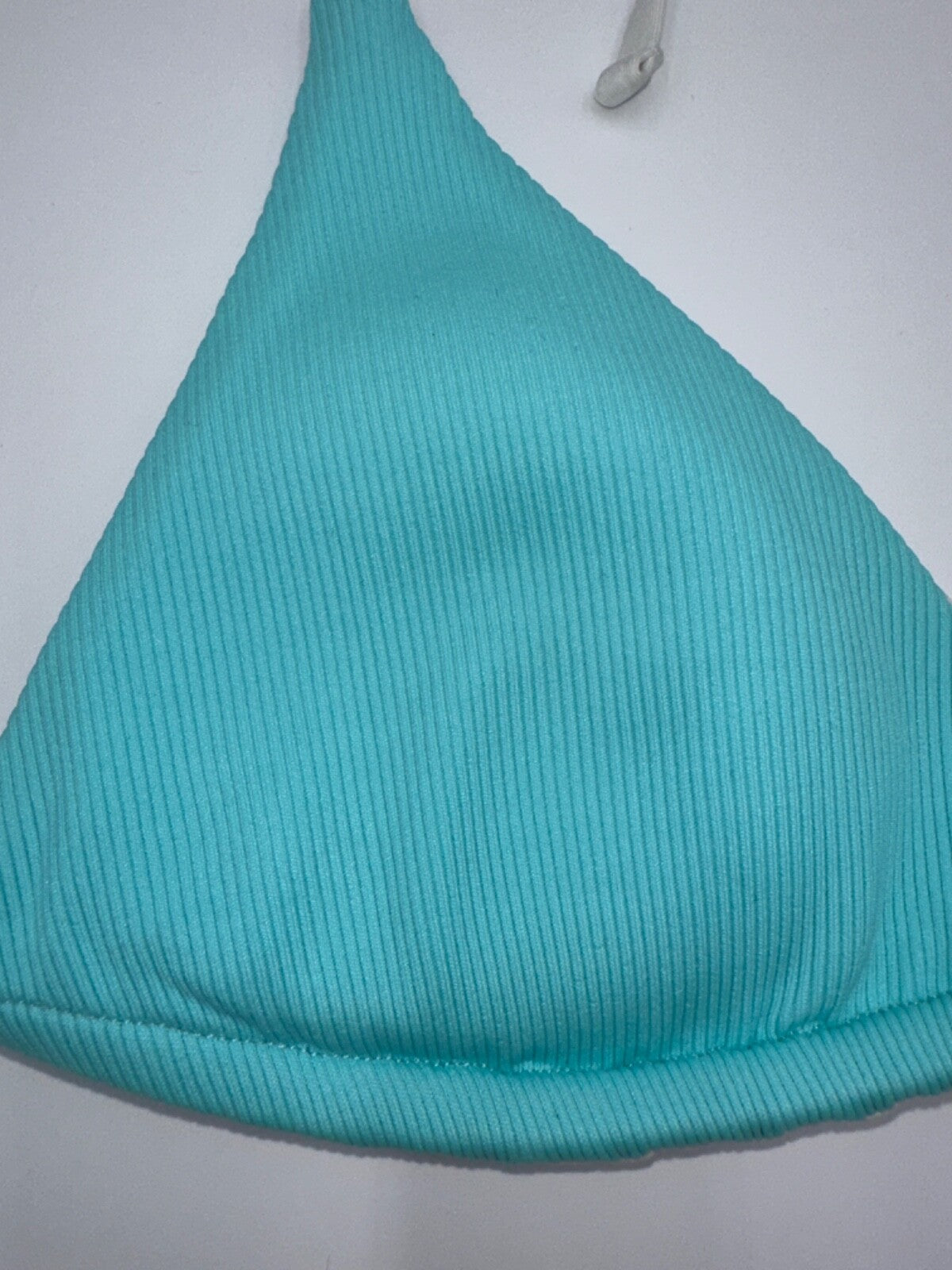 $128 Lucky Brand Women’s 2pc Reversible Swim Suit - Cyan - Medium -New With Tag
