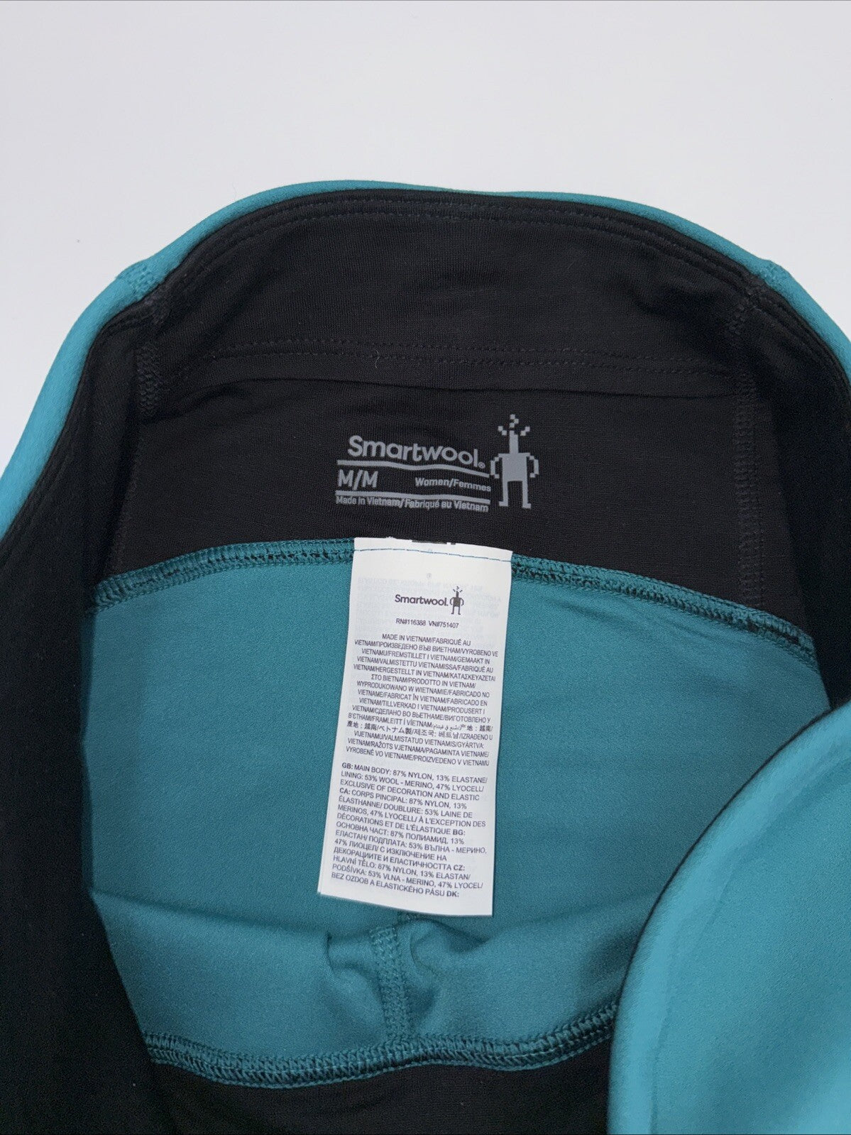 $120 Smartwool Women's Active Legging  - Deep Lake Green- Medium - New With Tags