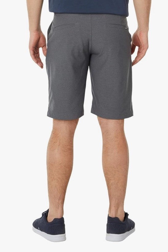 $94 Travis Mathew Men’s Sand Harbor Golf Shorts- Heather Dark Grey- 32W-New Tag